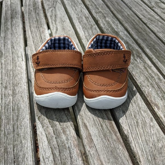 NWOB Carter's Every Step Stage 1 Crawling Shoe - Picture 1 of 4